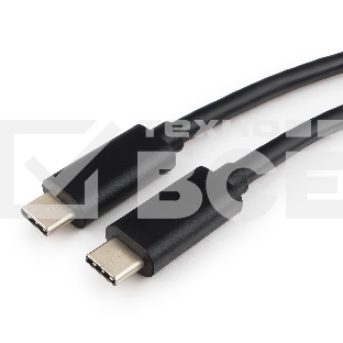 Кабель USB Cablexpert CCP-USB3.1-CMCM-0.3M, USB3.1 Type-C/USB3.1 Type-C, 0,3м, пакет