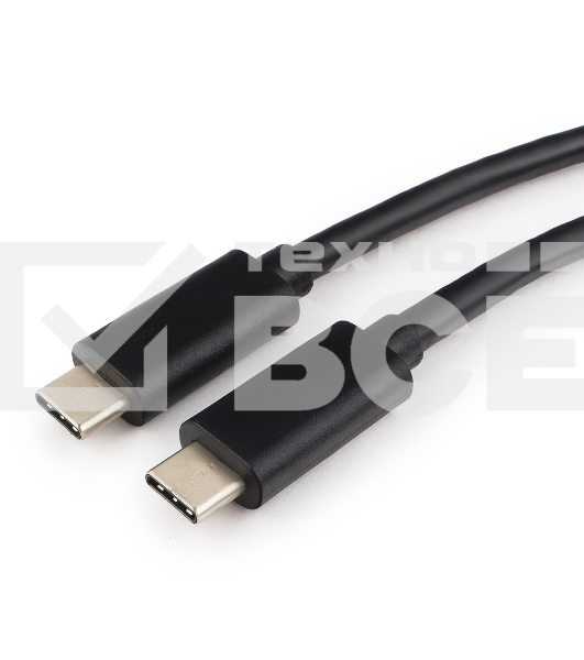 Кабель USB Cablexpert CCP-USB3.1-CMCM-0.3M, USB3.1 Type-C/USB3.1 Type-C, 0,3м, пакет