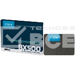Накопитель SSD Crucial BX500, 1Tb, SATA III, 2.5