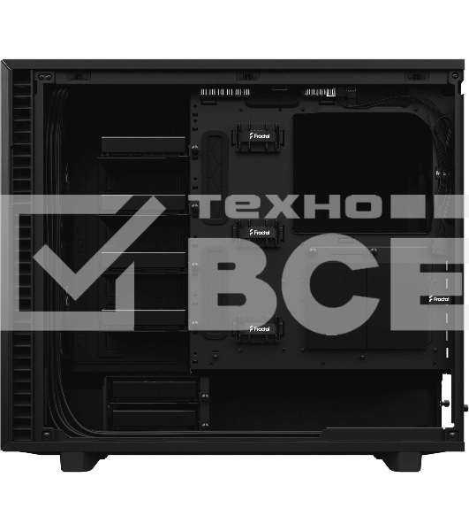 Корпус Fractal Design DEFINE 7 BLACK / mid tower / E-ATX / 3x140mm fans inc. / FD-C-DEF7A-01