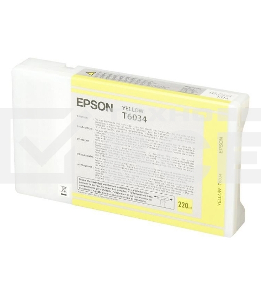 Картридж струйный Epson C13T603400 желтый для Epson St Pro 7880/9880 (220мл)