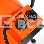 Электрокалорифер PATRIOT PT-R 5 633307265 (Мощность по ступеням 3.0/4.5 кВт, поток воздуха 420м3/час, вес 7кг), фото4