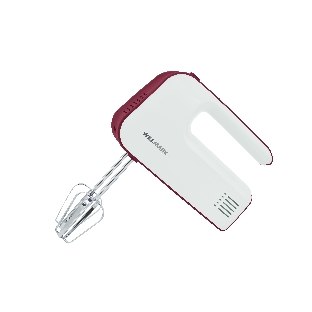 Миксер Willmark WHM-5517 (350Вт, 5 скоростей, 2 вид насадок, бордовый)