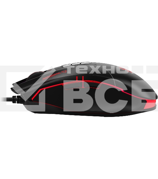 Мышь проводная A4Tech Bloody ES7 черный, 6000 dpi, USB, кнопки - 8