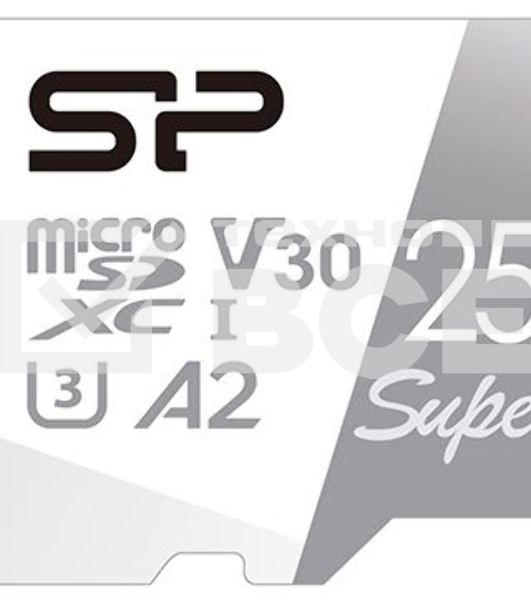 Флеш карта microSD 256Gb Silicon Power Superior Pro A2 microSDXC Class 10 UHS-I U3 Colorful 100/80 Mb/s