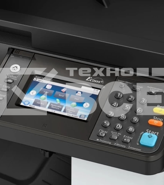 МФУ лазерный Kyocera Ecosys M8124cidn (1102P43NL0), A3, цветной, печ. до 24 стр/мин. (А4) до 12 стр/мин. (А3), скан. до 50 стр/мин., 1200 x 1200 dpi (печать) 600x600dpi (скан.), USB, RJ-45, NFC, Air Print, Mopria
