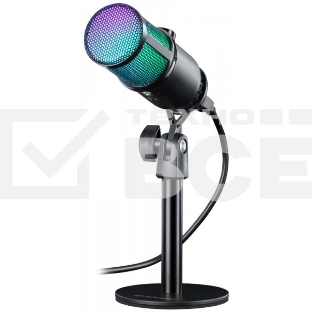 Игровой стрим микрофон Defender Glow GMC 400 USB, провод 1.3 м