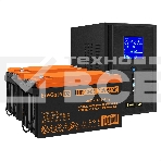 Комплект ИБП EX295987RUS + батарея 65Aч EX282982RUS 2шт (инвертор, синус, для котла) ExeGate SineTower SZ-1000.LCD.AVR.2SH.1C13.USB <1000VA/800W, чистый синусоида, LCD дисплей, AVR, 2*Schuko+1*C13, USB, линейно-интерактивный, Black> + батарея ExeGate HR 1, фото2