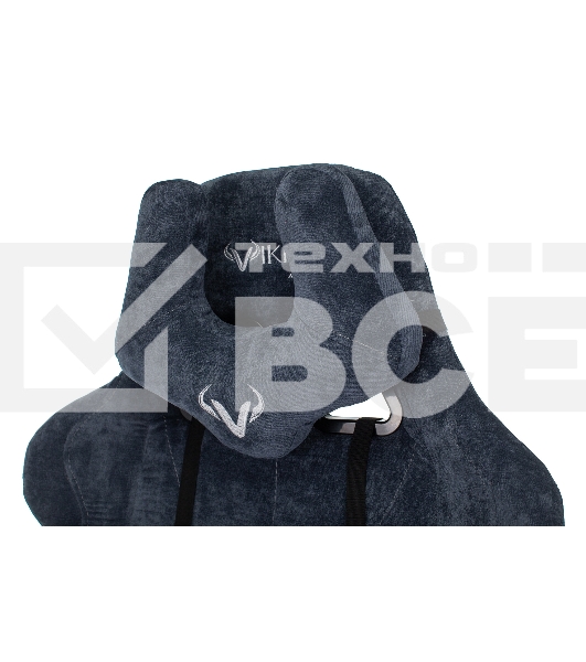 Кресло игровое Бюрократ VIKING KNIGHT LT27 FABRIC синий крестовина металл/пластик