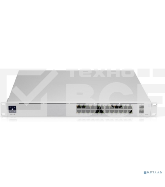 Коммутатор 24PORT 1000M 2SFP POE USW-PRO-24-POE UBIQUITI