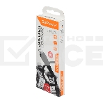 Кабель GoPower GP07L USB (m)-Lightning (m) 1.0м 2.4A силикон черный (1/200/800), фото3