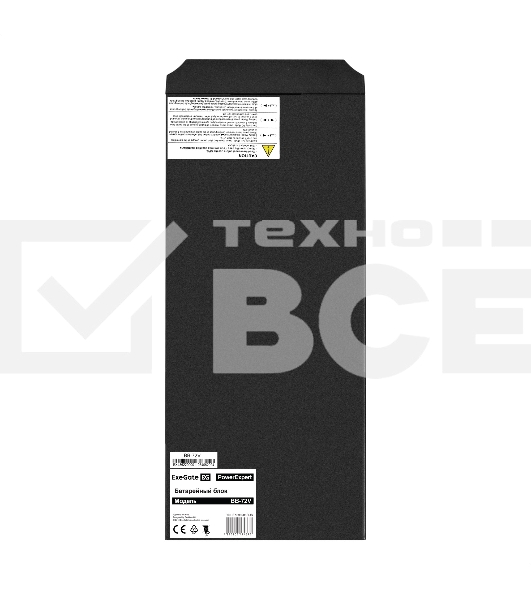 Батарейный блок ExeGate PowerExpert BB-72V.6S7Ah для TL-2000/3000.72V <встроенные батареи 12V 7.2Ah - 6шт>