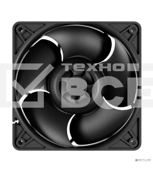 Вентилятор для корпуса Arctic S12038-8K черный, 120 мм, 8000 об/мин, 4 pin