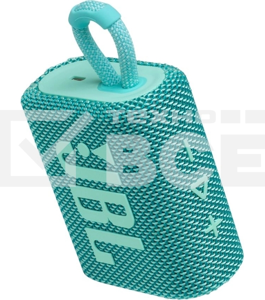 Портативная акустика JBL GO 3, бирюзовый