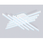 Потолочный светодиодный светильник Ambrella light FL6261 WH белый 130W 3000K-6400K 810*810*130 (ПДУ ИК), фото4