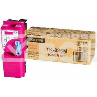 Картридж лазерный Kyocera TK-825M (1T02FZBEU0) пурпурный для KM-C2520/C2525E/C3225/C3232/3232E/C4035E 7000 стр.