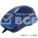 Мышь проводная Qumo Office Enigma M59 синий, 2400 dpi, USB, кнопки - 7, фото2