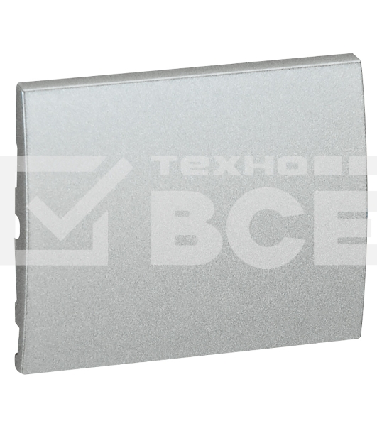 Лиц. панель д/выкл., aluminium G.Life 