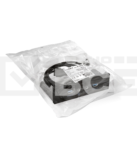 Планка USB на переднюю панель ExeGate EX289291RUS U5H-627, 5,25