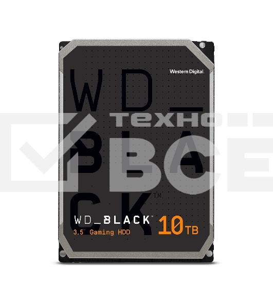 Жесткий диск Western Digital SATA 10TB 7200RPM 6GB/S 256MB BLACK WD101FZBX