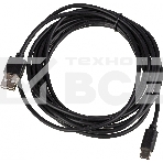 Кабель USB (m)-USB Type-C (m) 3м черный, фото4