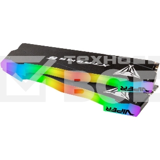 Оперативная память Patriot Viper Xtreme, DDR5, 32Gb (2x16Gb), 7800MHz, CL38, с радиаторами, RGB, черный