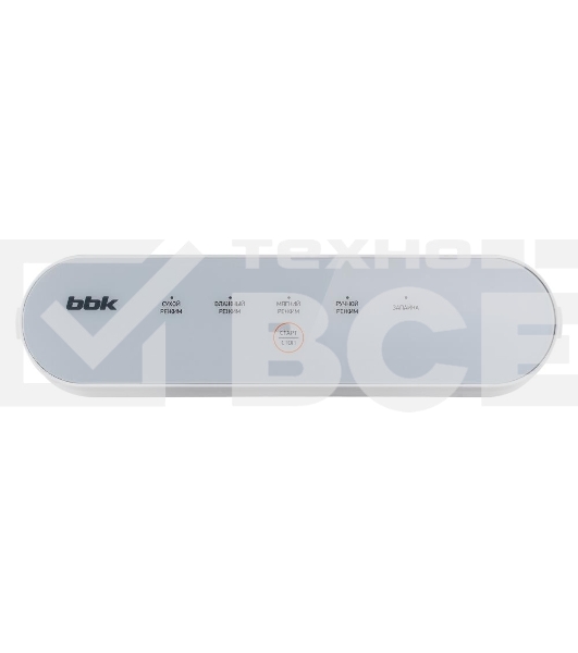 Вакуумный упаковщик BBK BVS 602 белый сенсорный 90 Вт