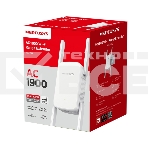 Роутер AC1900 Wi-Fi Range ExtenderSPEED: 600 Mbps at 2.4 GHz + 1300 Mbps at 5 GHz SPEC:  4× Fixed External Antennas, 1× Gigabit Port, Wall PluggedFEATURE: MERCUSYS APP, WPS/Reset Button, Signal Indicator, Range Extender/Access Point mode, Adaptive Path, фото14