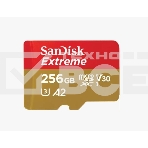 Флеш карта microSD 256GB SanDisk microSDXC Class 10 UHS-I A2 C10 V30 U3 Extreme 190MB/s, фото2