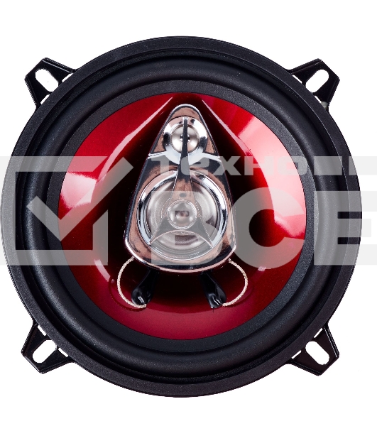 Колонки автомобильные Kicx SP 133 100Вт 89дБ 4Ом 13см (5дюйм) (ком.:2кол.) коаксиальные трехполосные