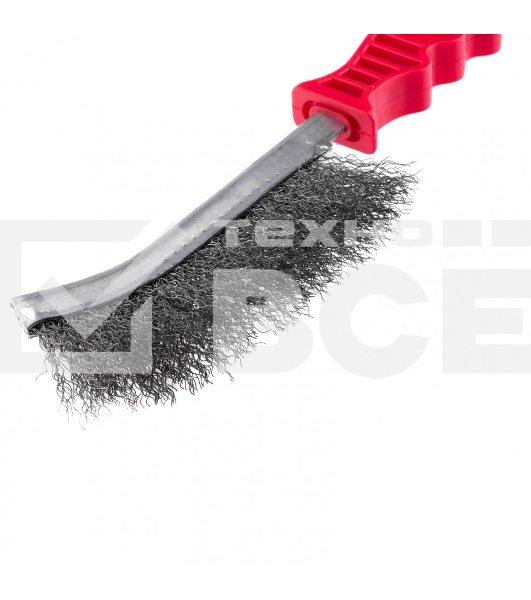 Щетка Matrix металлическая фосфатированная, пластиковая ручка