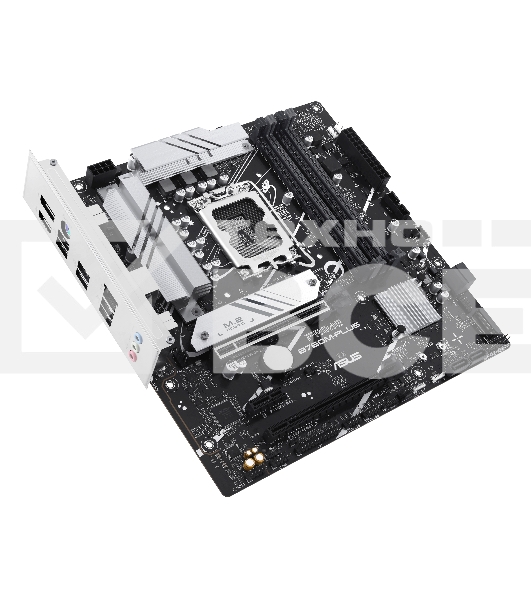 Материнская плата ASUS PRIME B760M-PLUS, LGA 1700, Intel B760, 4xDDR5, 4xSATA, 2xM.2, 1xPCIe 4.0 x4, 1xPCIe 5.0 x16, 1xPCIe x1, 1xDP, 1xHDMI, 1x 2.5Gb LAN, 2xUSB-A 3.2 Gen 2, 4xUSB-A 2.0, 3x3.5 мм, 7.1, mATX