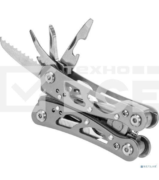Мультитул KRANZ KR-12-4902-2 10 функций, 113мм