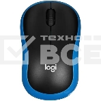 Мышь беспроводная Logitech M185 синий, 1000 dpi, радиоканал, USB, кнопки - 3, фото9