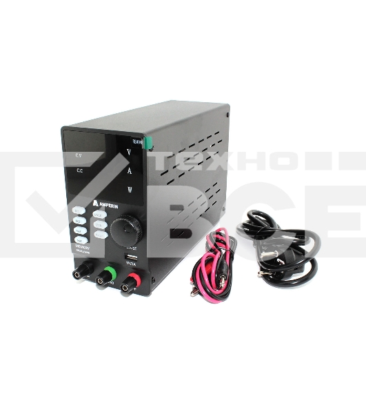 Лабораторный блок питания программируемый Amperin AI-MW3010 30V, 10A, 0,3 кВт