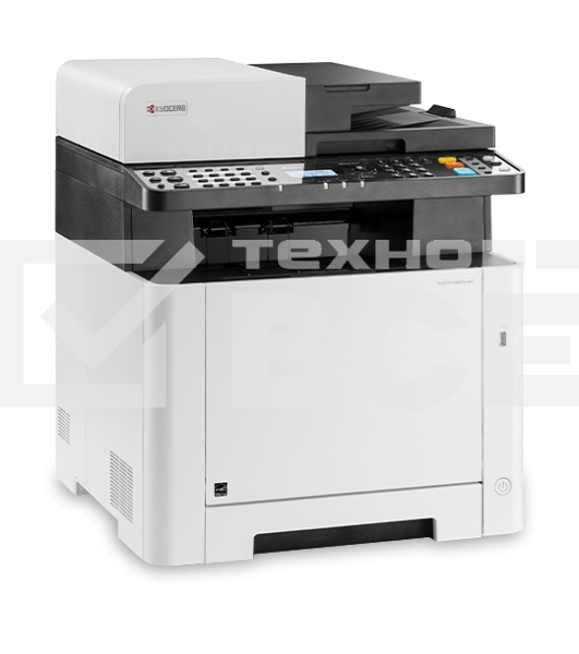 МФУ лазерный Kyocera MA2100cwfx (110C0A3NL0), A4, цветной, печ. до 21 стр/мин., скан. до 30 стр/мин. (ч/б) 23 стр/мин. (цвет), 1200 x 1200 dpi (печать) 600x600dpi (скан.), USB, RJ-45, Wi-Fi, Air Print, Mopria