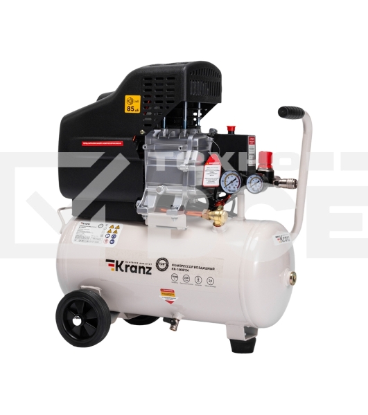 Компрессор воздушный Kranz KR-1500/24, 1500Вт, 230 л/мин, 24л