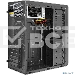 Компьютерный корпус Miditower ExeGate UN-605B-UNS450 (ATX, БП UNS450 с вент. 12см, 2*USB, аудио, блокировка, черный), фото9