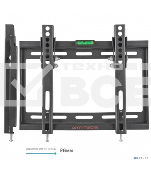 Кронштейн для телевизора Arm Media STEEL-6 черный 15