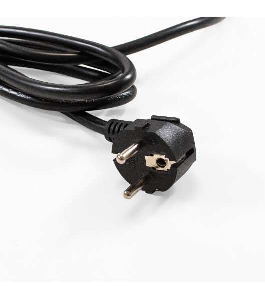 Вертикальный блок розеток с автоматом защиты ExeGate ServerPro PDU-V213 Al-10C1310S-EU2-1P (19', 1U, Алюминий, 10 IEC 320 C13, 10 Schuko, кабель с евровилкой VDE-250V-16A-3*1.5mm2, медь, 1.8 метра, автомат защиты, черный, RTL)