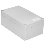 Корпус ACD XG387 Metal case IP65, 200x120x80мм, металлический, 3 отверстия (28 + 28 + 23мм) с резиновыми заглушками, серебристый, совместим с Raspberry Pi 3B, 3B+, 4, Orange Pi, фото7