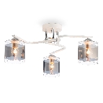 Светильник Ambrella light TR303217/3 WH/CH/SM белый/хром/дымчатый E27*3 max 60W D540*250, фото7