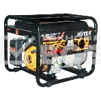 Электрогенератор бензиновый Huter DY2500L, 2.2 кВт, 66 дБ, 38.3 кг, фото 1