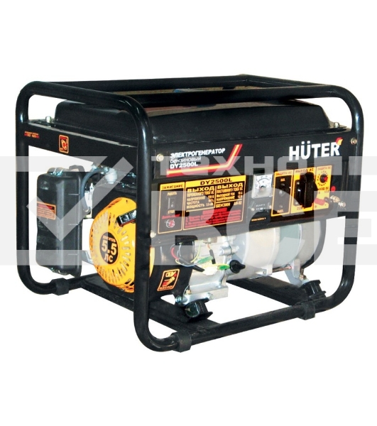 Электрогенератор бензиновый Huter DY2500L, 2.2 кВт, 66 дБ, 38.3 кг