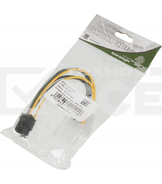 Кабель питания Ningbo RTL-C32 PCI-E 6pin/2xMolex