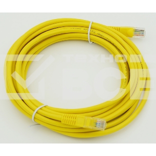 Сетевое оборудование Patchcord molded 5E Copper 5m yellow