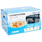 Микроволновая печь BBK 20MWS-709M/B черный, 20 л, 700 Вт, поворотный механизм, фото4