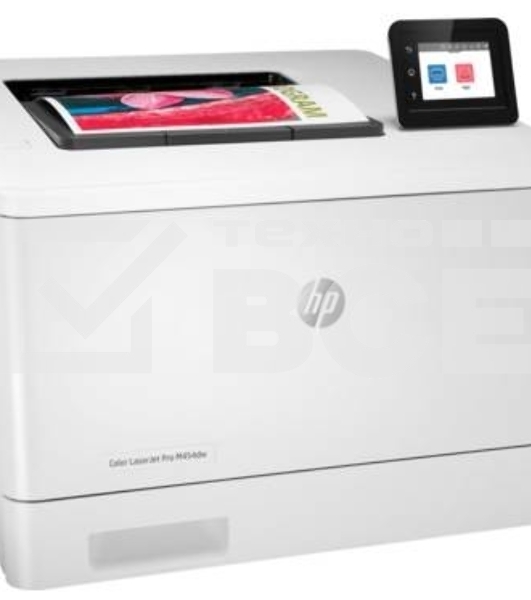 Принтер лазерный HP Color LaserJet Pro M454dw (W1Y45A#B19), А4, цветной, печ. до 27 стр/мин., 600 x 600 dpi, USB, RJ-45, Wi-Fi, BlueTooth, Air Print, Mopria