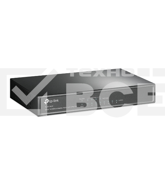 Коммутатор TP-Link SMB TL-SF1008P Коммутатор 8-port 10/100M Desktop PoE Switch