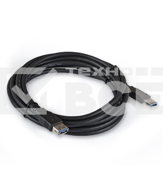 Удлинитель Exegate EX284933RUS  USB 3.0 ExeGate EX-CC-USB3-AMAF-3.0 (Am/Af, 3м)